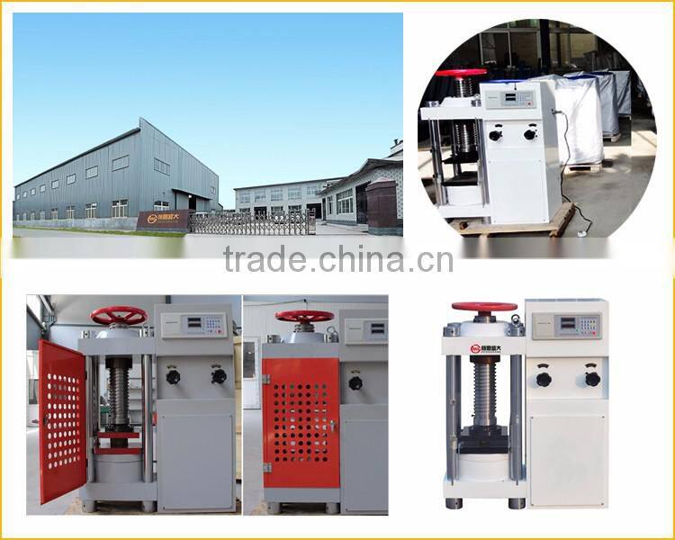 Digital display tensile flexural compression testing machine
