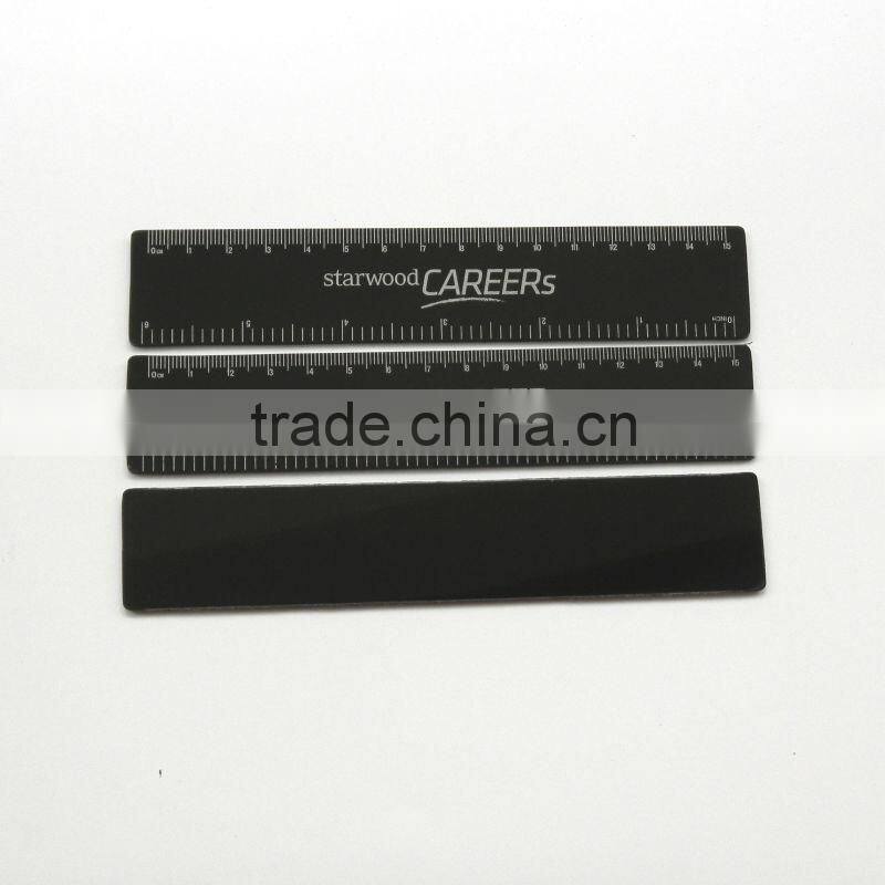 OEM HOT STAMPING PRINTING Clear flexible pvc ruler, plastic pvc ruler