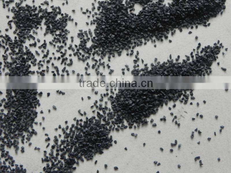 98.5%min black silicon carbide/carborundum for abraive/refractory/steelmaking