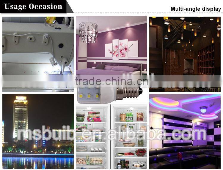 Haining Mingshuai LED fridge lamp T25 1W for refrigerator CE approved