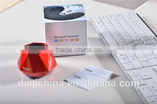 Diamond shape mini speaker Portable Wireless bluetooth music audio MP3 player