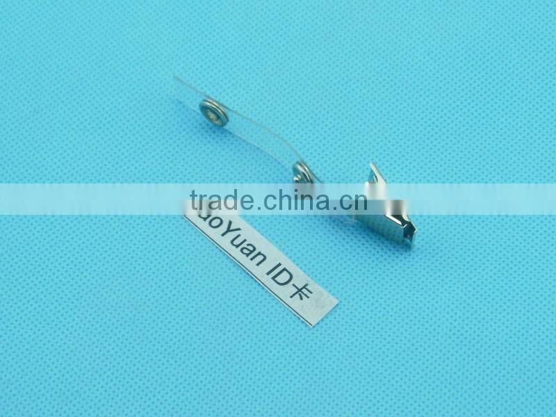 dongguan mini Badge Holder Type ID card pin clip