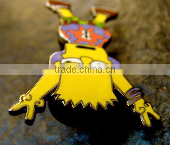 High quality custom cartoon metal lapel pin
