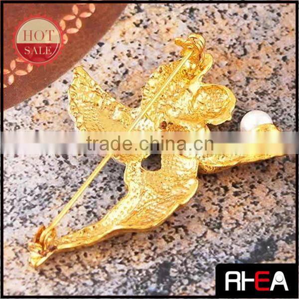 US and EU design Angel Fashion Christmas Brooch