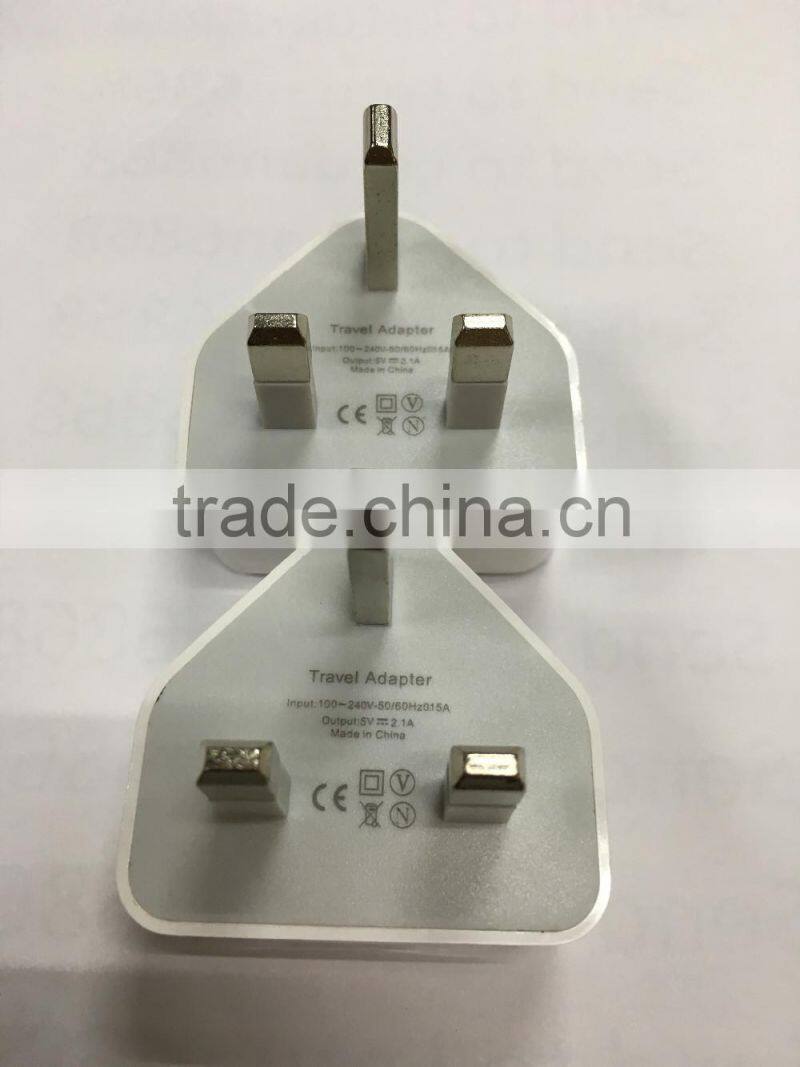 2016 Factory high quality 2 port dual port usb car charger adapter for phone