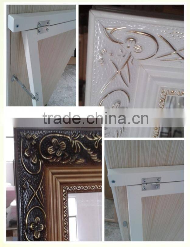 home decoration classical empaistic standing long dressing mirror