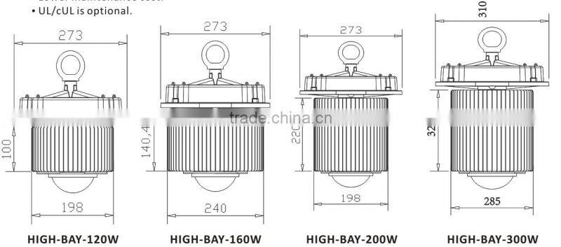 industrial factory warehosue 200W LED High Bay
