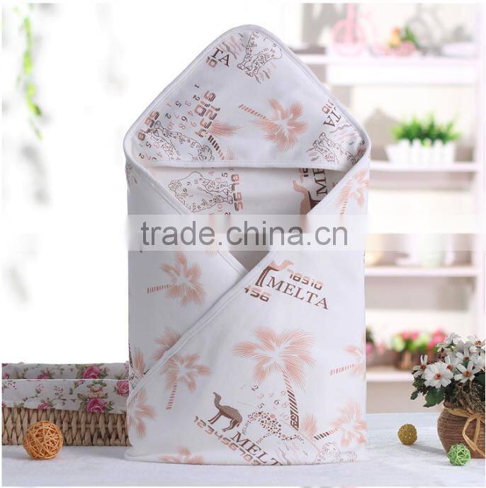 cheap price high quality soft touch multi-functional worsted cotton baby blankets wholesale