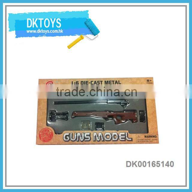Newly 1:6 Scale Self Assembly Die Cast Toy Gun