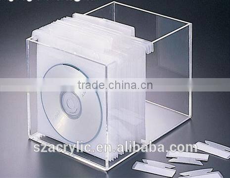Acrylic CD box CD storage case