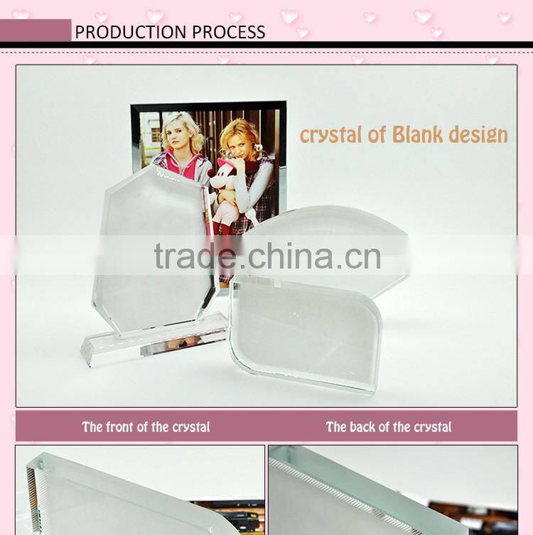 Sublimation Crystal Gift Items For Home Decoration