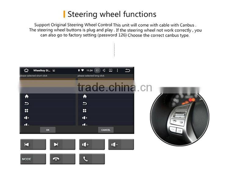 Cheap RK3188 Cortex A9 Quad Core 1.6GHz touch screen car dvd player with GPS for honda