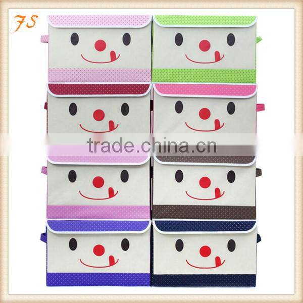 Children cartoon storage stool, folding kids chair