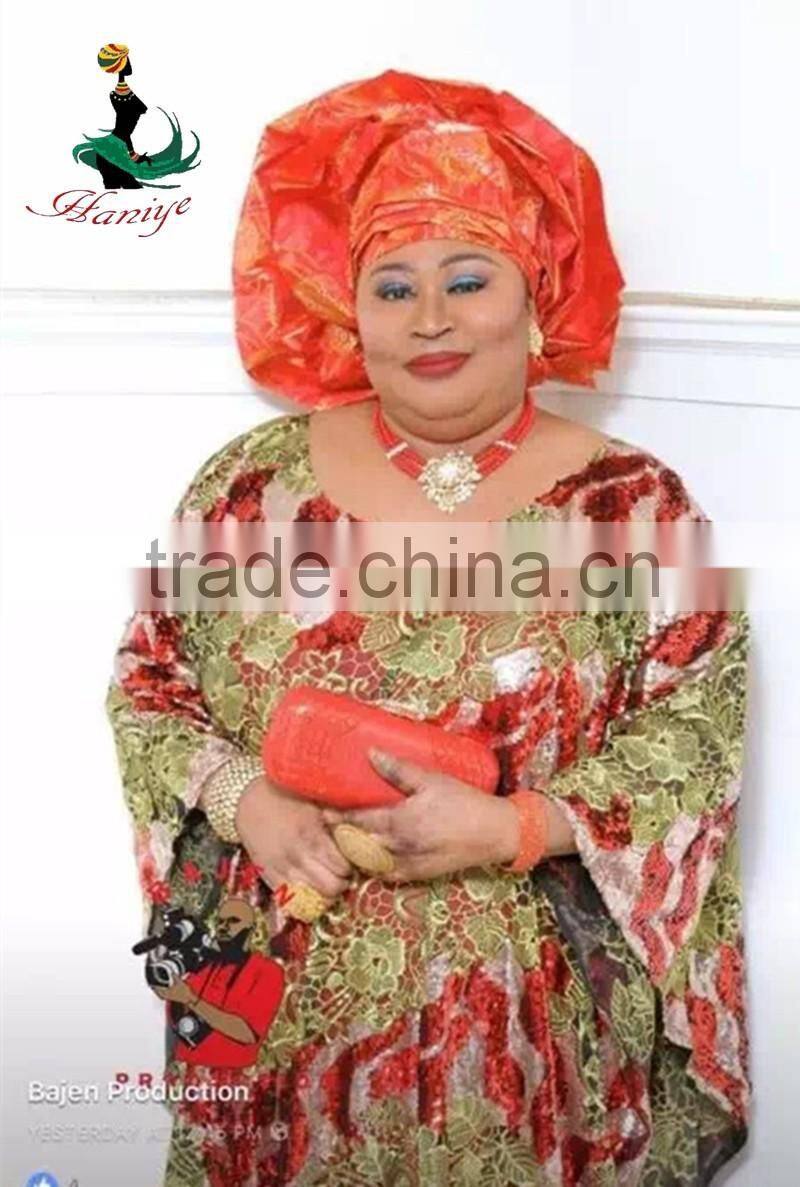 Haniye JLQ34-1/2016 Best Price Embroidery French lace / Hot Selling african Water Soluble Tulle Lace Fabric