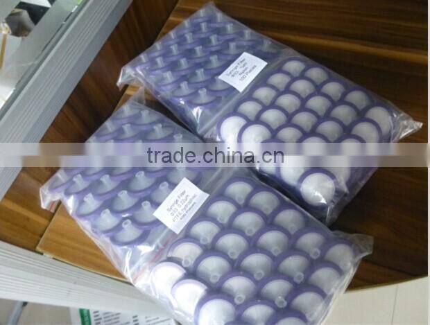 PTFE syringe air filter for types of chemical reagents