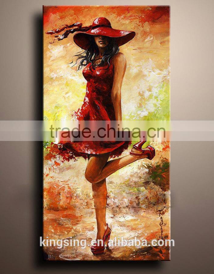 Hot Factory Portrait Oil Painting Home wall decoration Canvas Paintings 55945