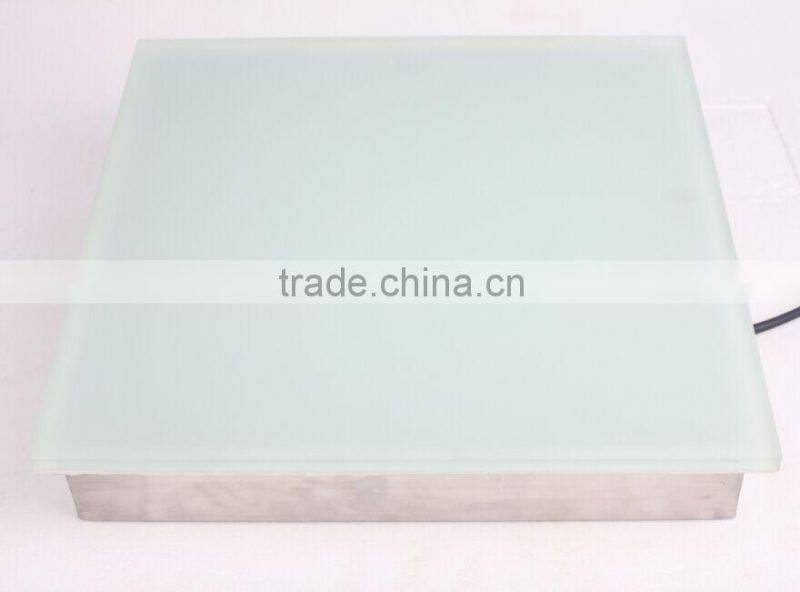 2016 High class 3 years warranty IP67 white color 600*600 led dance floor tiles