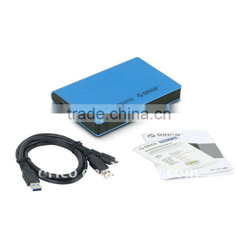 2.5" SATA HDD external enclosure with encryption function, for 9.5mm and 12.5mm