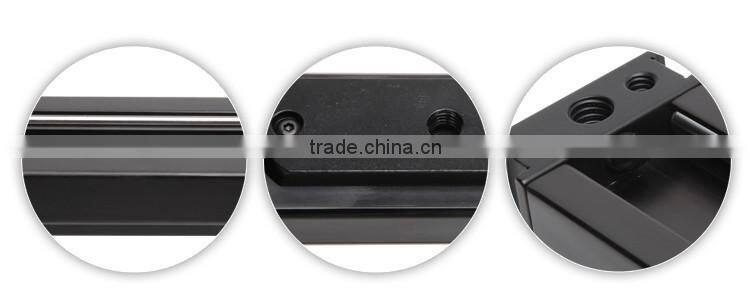 New released video camera slider 80cm for DV camcorder with pan head