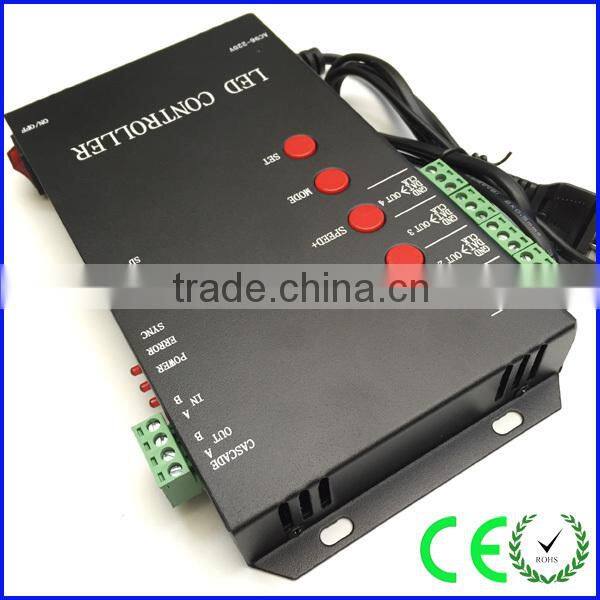 high quality programmable full color led controller t-4000