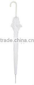 Lilly White Wedding Umbrella.lady umbrella