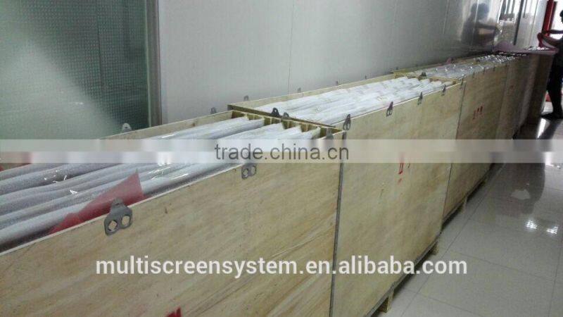 EKAA 65'' Transparent Touch Screen On Mall Shop Window