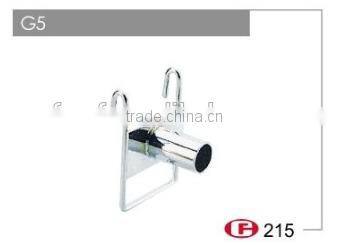 G5 chrome double metal hook for clip ladder column from CF