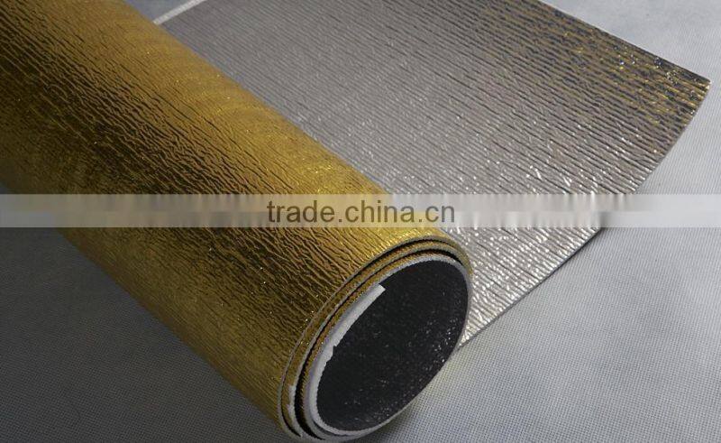 Aluminum foil laminated epe or xpe foam heat insulation construction materials