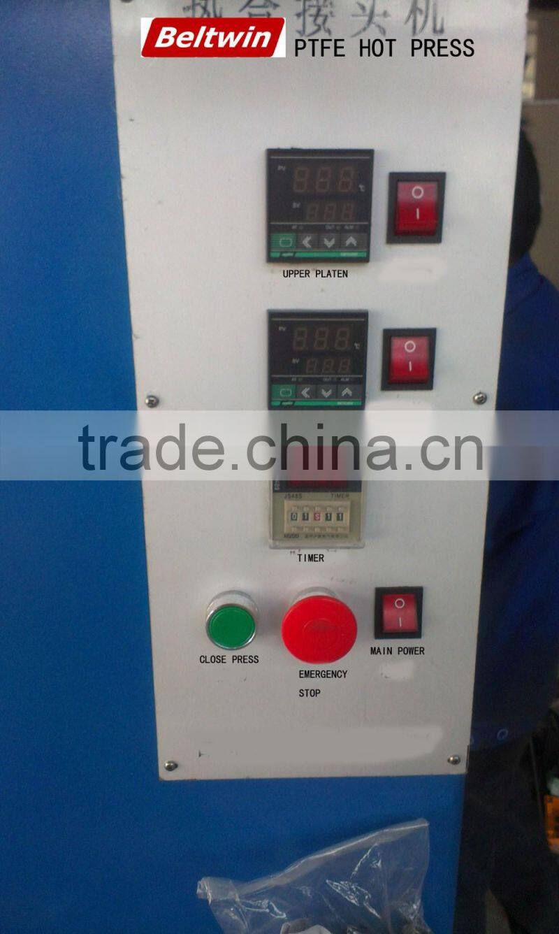 Beltwin teflon Conveyor Belt Edge Welded machine with pnematic pressure system