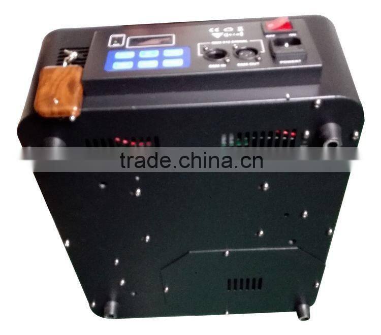 Pro DJ Geyser Geiser RGB CO2 Cannon Pyro Vertical Upward 24*3W LED Tri 1500W Disco Smoke Fog Machine