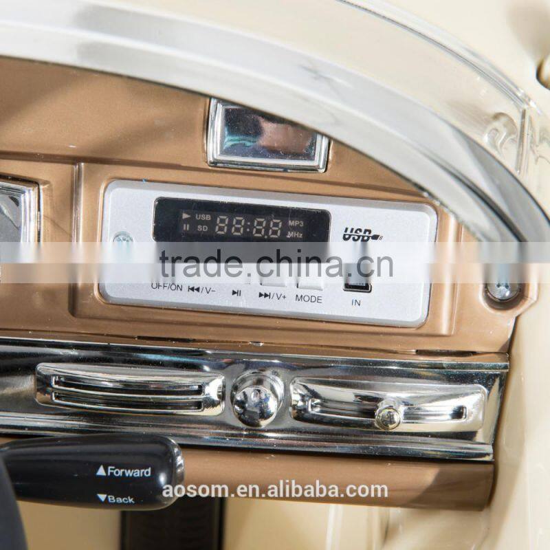 Aosom 12V Mercedes Benz 300S Kids Electric Ride On Car with MP3 and Remote Control