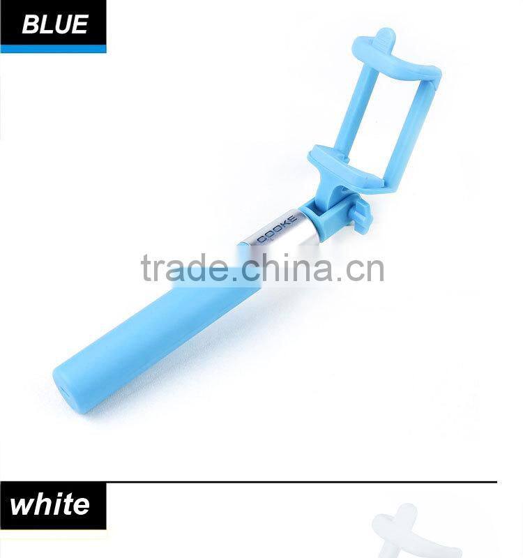 2015 new hot monopod wholesale camera bluetooth selfie stick
