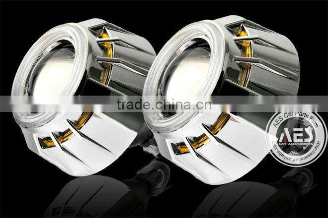 hot sale!! aes mini hid projector lens for car headlights,2.5inches lens