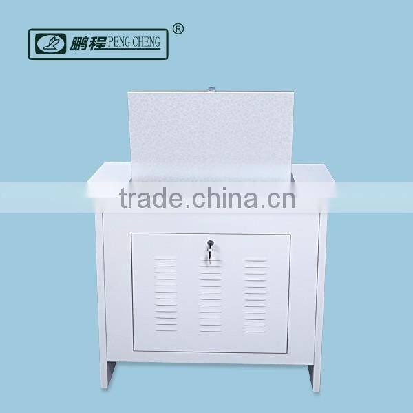 Modern School Gas Spring Fold Away Locking LCD Computer Desk