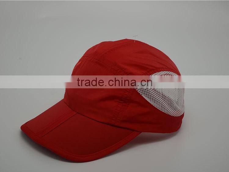 microfiber soft and breathable running cap