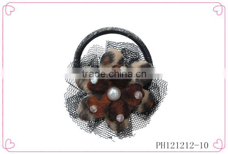 Fabric elastic hair band,glitter elastic hair bands for womens