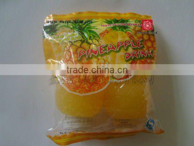 Cartoon shaped fruit jelly