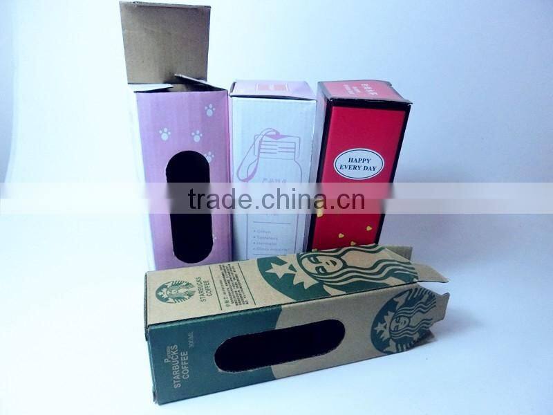 Customized Kraft Paper Packing Water Glass Bottle Cases/Cartons