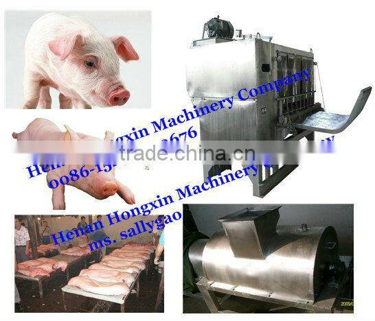 SS trotter dehairing machine sheep trotter dehairing machine