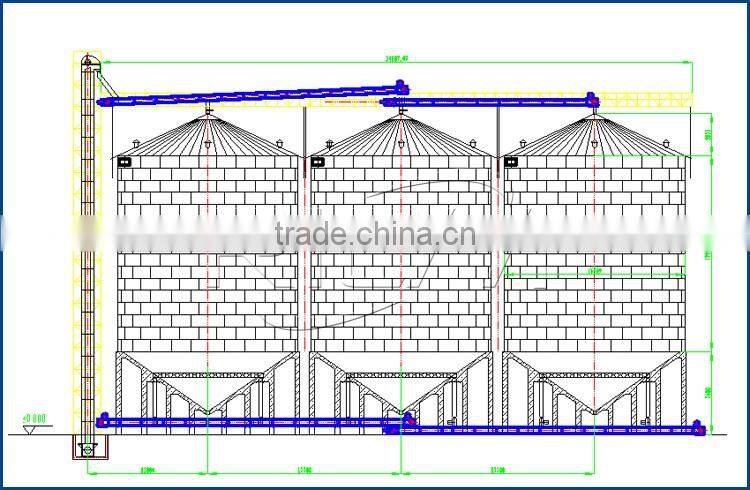Good Price Cost wheat Corn Maize Stainless Steel Grain Storage Silo, Poultry Chicken Feed Silo, Small Grain Silo For Sale