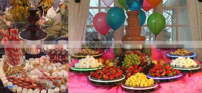 246 quick melting chocolate fondue maker