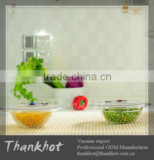 Big plastic storage container-Vacuum lid