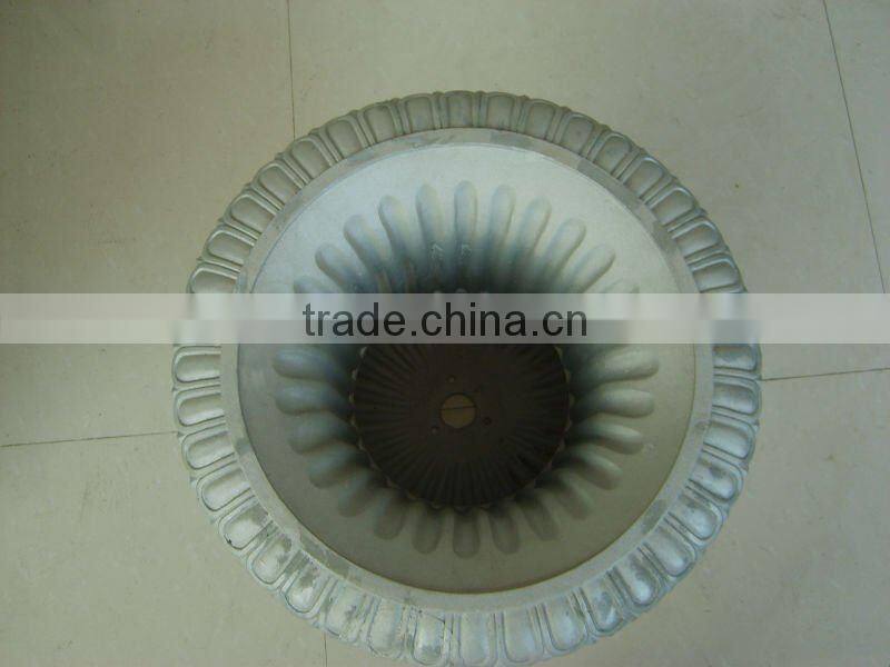 2016 new design decorative 356 t6 aluminum sand casting handcraft