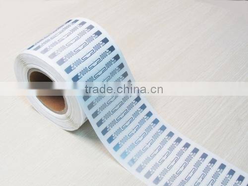 Paper Roll Passive RFID Labels, HF UHF 125KHz Smart RFID Antenna lable, Waterproof Sticker for Asset Tracking System