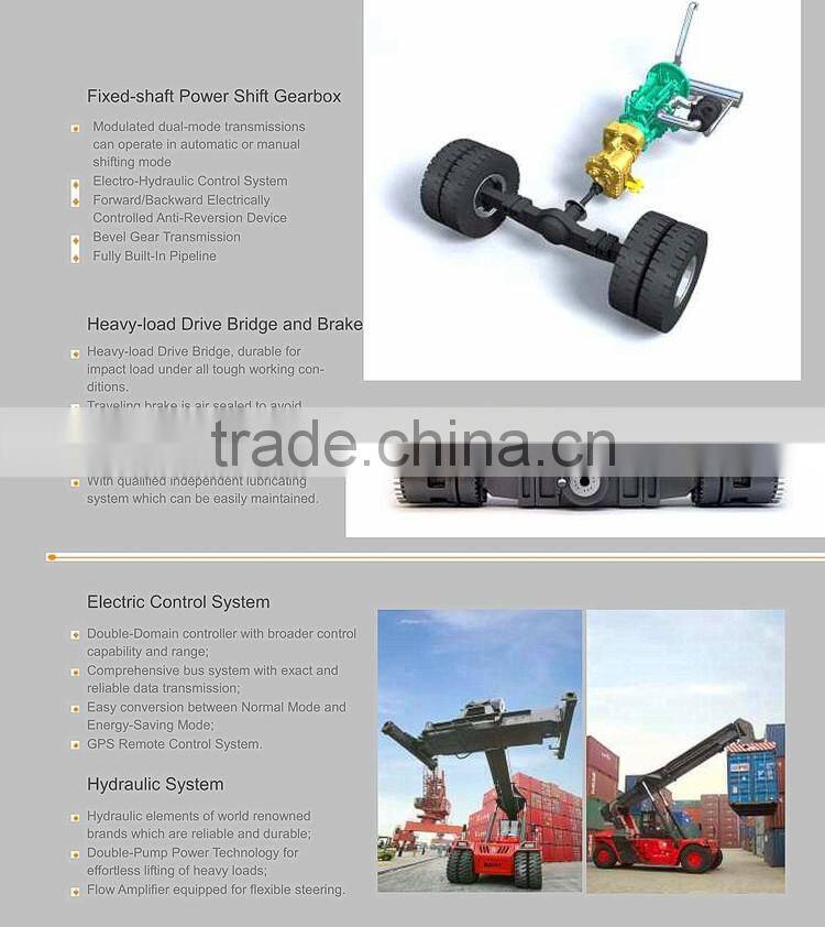 45T container reach stacker SANY SRSC45C30 with CE