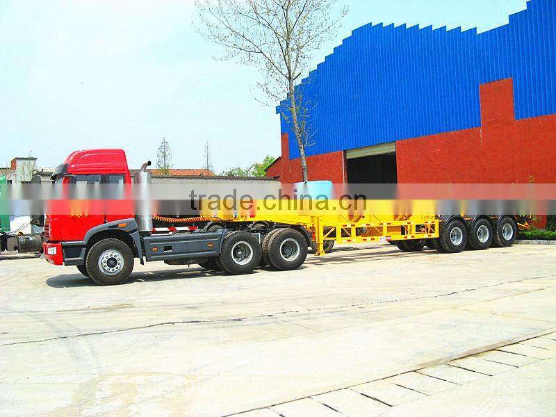3 Alxes 40ft container transport semi-trailer