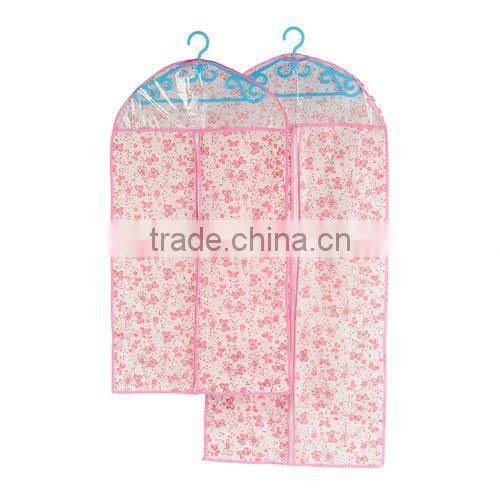 high qualitybutterfly printed suit dustproof cover/dress storage bag-M size