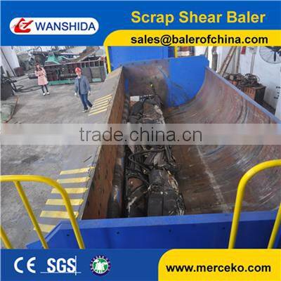 6300kN 6000mm/Customized Press room length hydraulic aluminum iron baler recycle machine