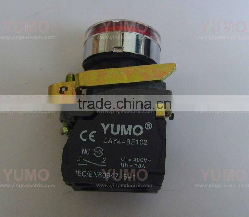 Push button switch LAY4-BW3462 24V RED