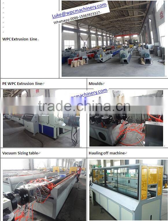 WPC decorative ceiling/wall panel machinery